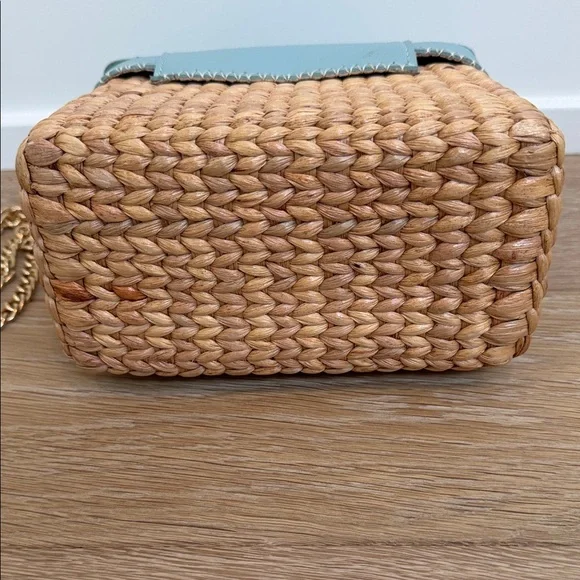 Sea & Grass Laurel petite Dusty Blue Purse - Picture 6 of 12